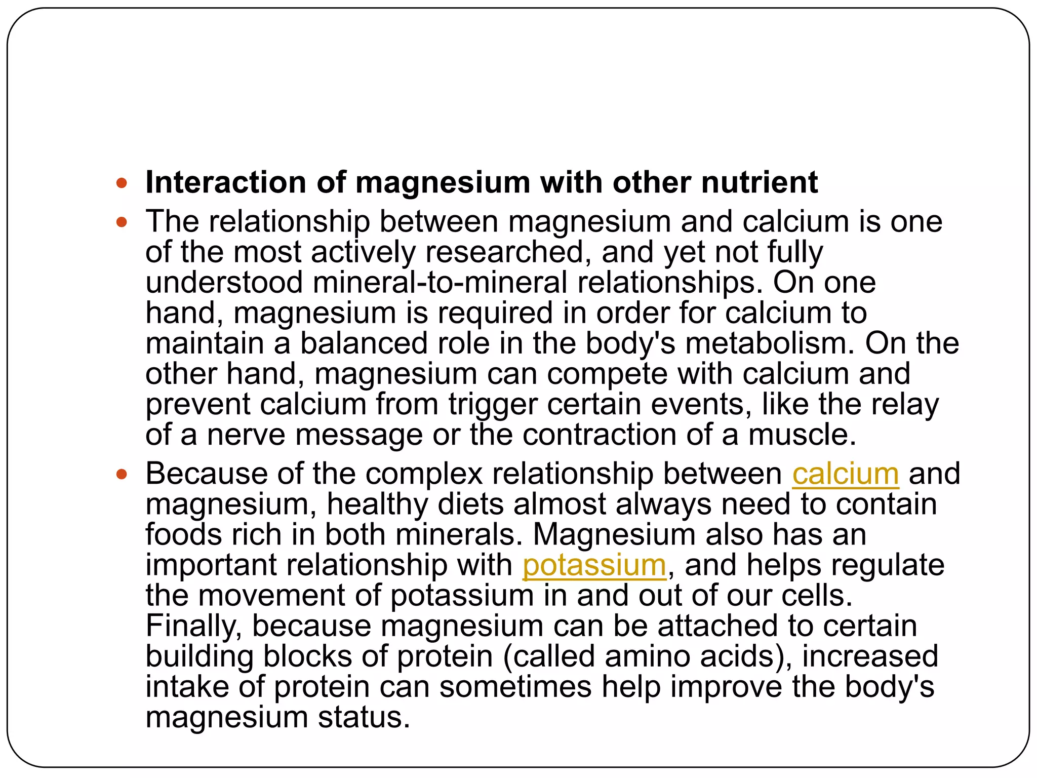 Nutrient interaction | PPTX