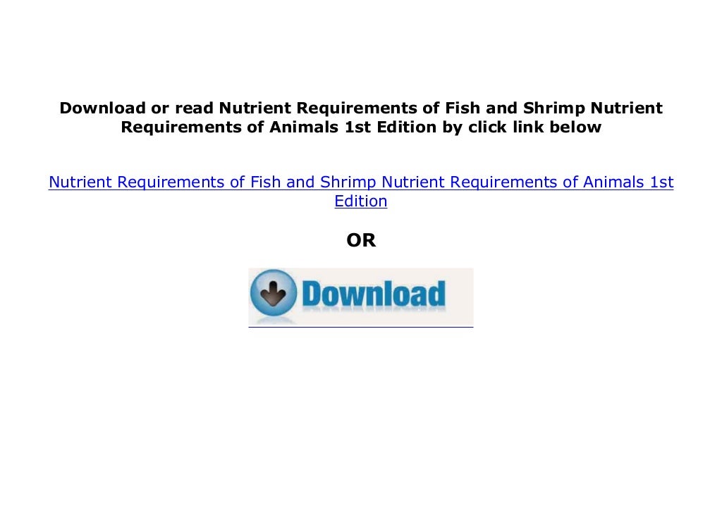 P.D.F_book library Nutrient Requirements of Fish and Shrimp Nutrient