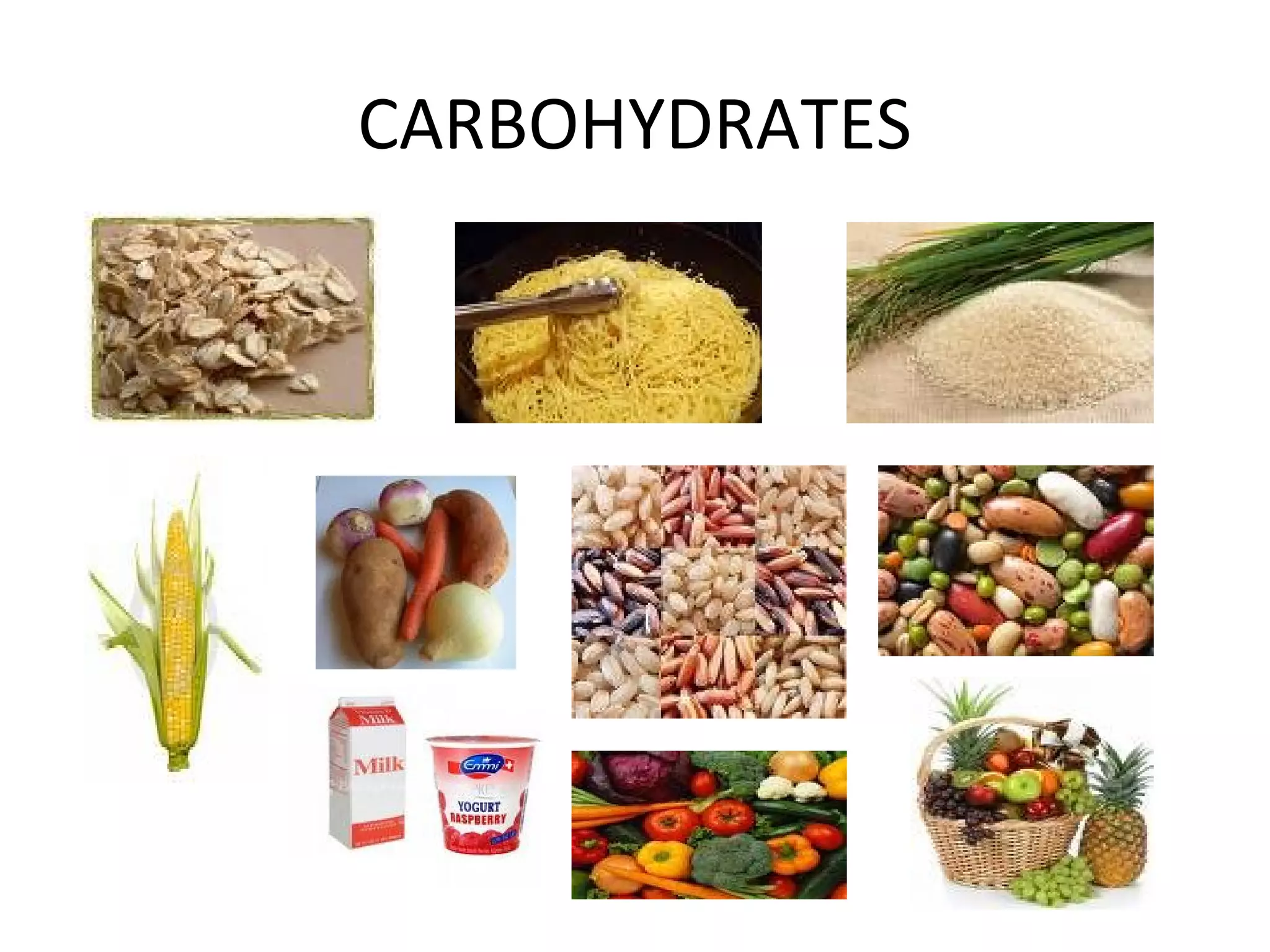 CARBOHYDRATES
 