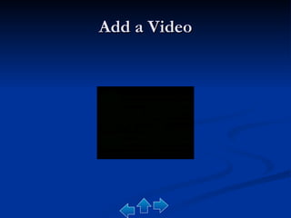 Add a Video 