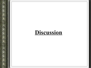 Discussion
 