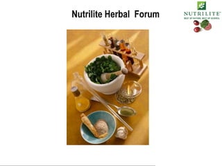 Nutrilite Herbal  Forum 