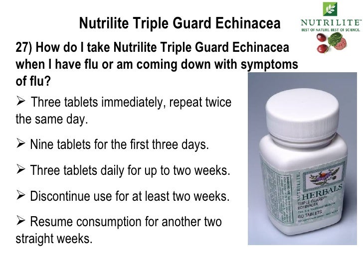 use of nutrilite daily