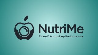 NutriMe - Presentazione ai Coach Nutrizionali