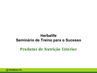 Herbalife Seminário de Treino para o Sucesso Produtos de Nutrição Exterior 