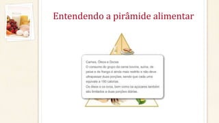 Entendendo a pirâmide alimentar
 