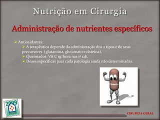 Nutrição Em Cirurgia