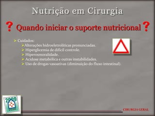 Nutrição Em Cirurgia