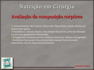 Nutrição Em Cirurgia