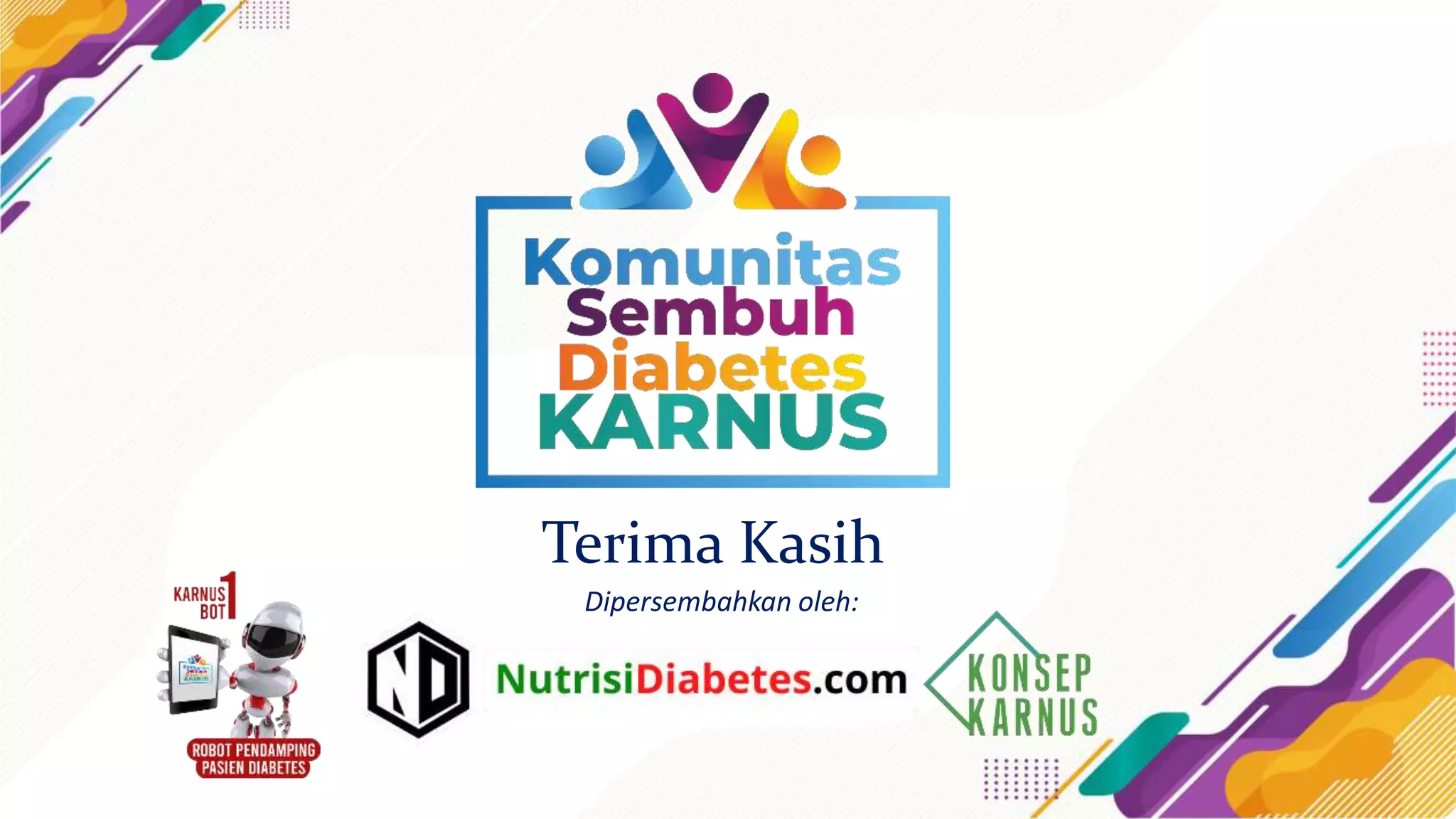 Nutrisi Diabetes - Cell Healing Food Therapy Konsep Karnus.pptx