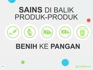 147
SAINS DI BALIK
PRODUK-PRODUK
BENIH KE PANGAN
 