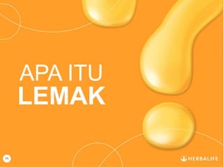 71
APA ITU
LEMAK
 