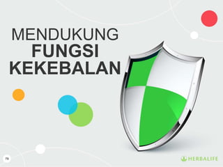MENDUKUNG
FUNGSI
KEKEBALAN
79
 