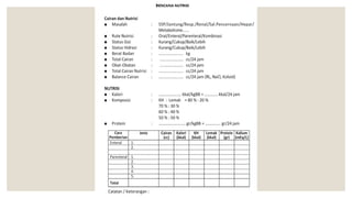 NUTRITION IN INTENSIVA CARE (HCCU, CICU, ICU, GICU) | PPTX