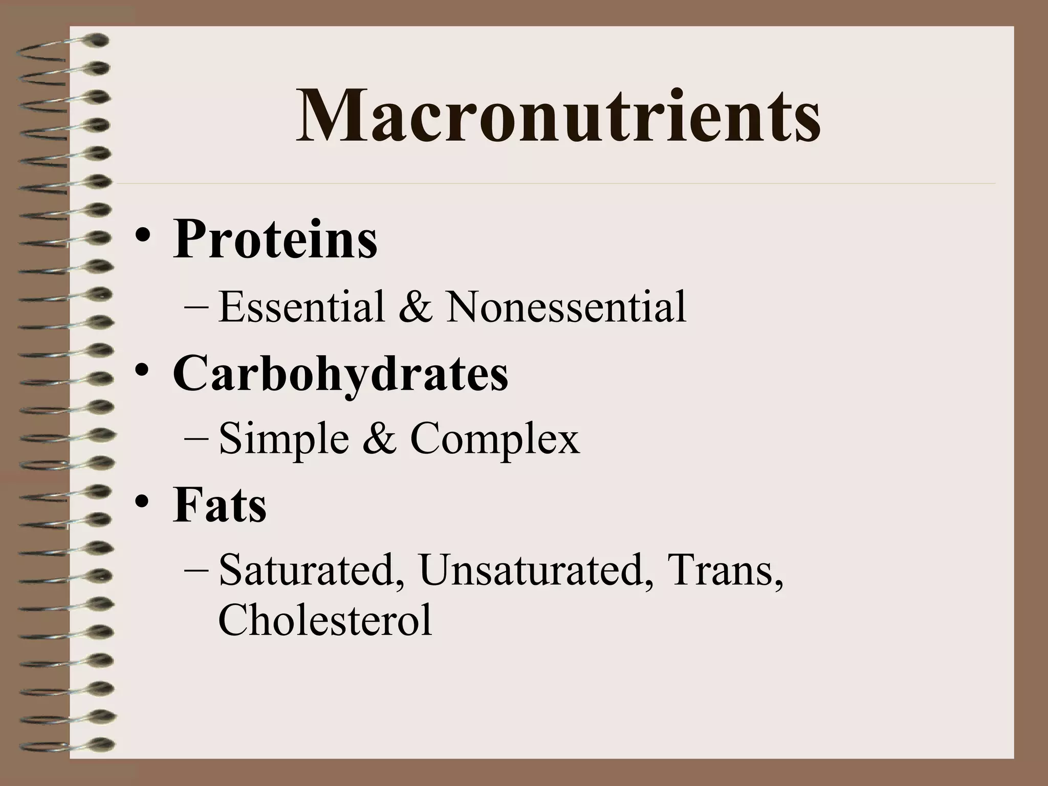 Nutrition 101 | PPT