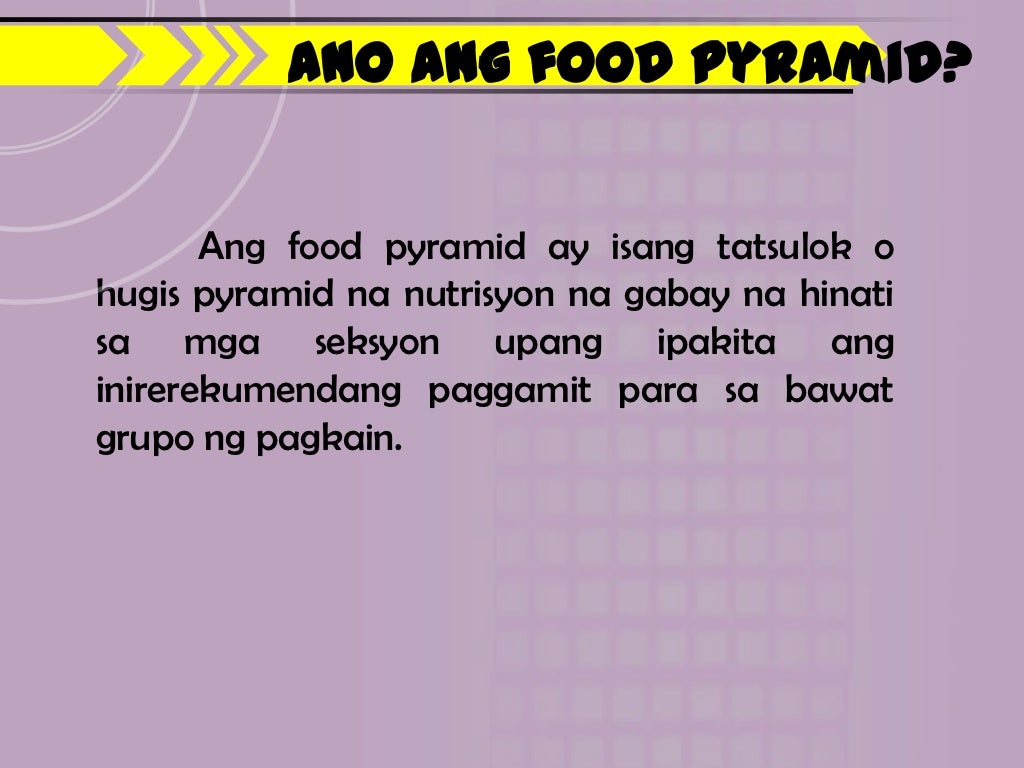 Nutrition ppt sample