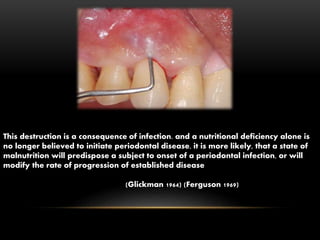Nutrition and periodontium