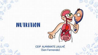 NUTRITION
CEIP ALMIRANTE LAULHÉ
(San Fernando)
 