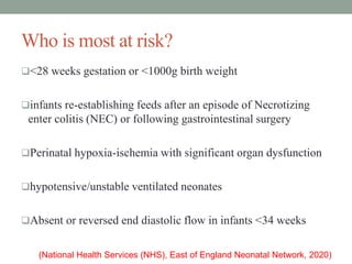 Neonatal Risks Nutritional management for high risk neonate | PPTX