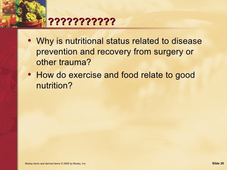 nutrition food nutrition and health