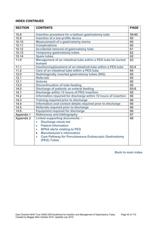 Gastrostomyfrench Color Code Guide.pdf Nutrition management of enteral feeding - guidelines and procedures ...