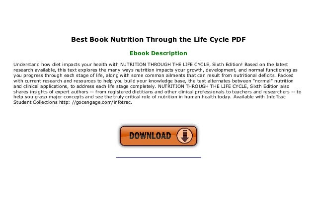 Best Book Nutrition Through The Life Cycle Pdf Best Book Nutrition Through The Life Cycle Pdf