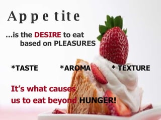 Nutrition: 