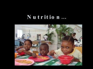 Nutrition… 