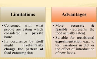 Nutrition and Adequate diet