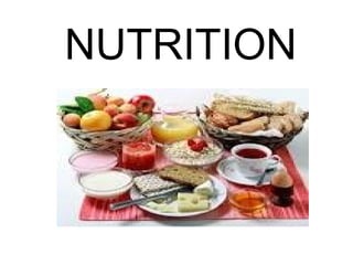 NUTRITION

 