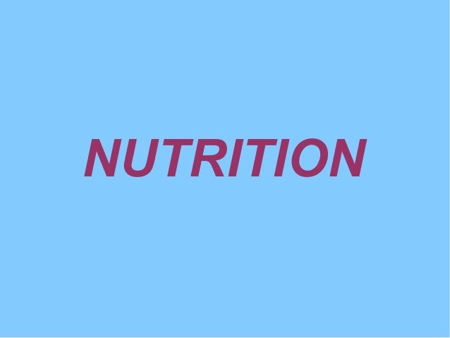 Nutrition 6 powers