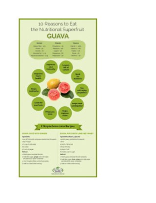 Nutritional health-benefits-of-guava
