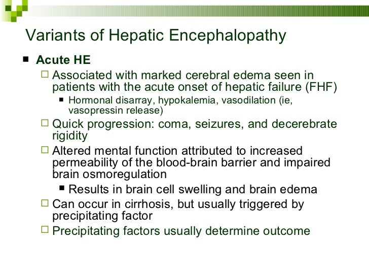 acute encephalopathy