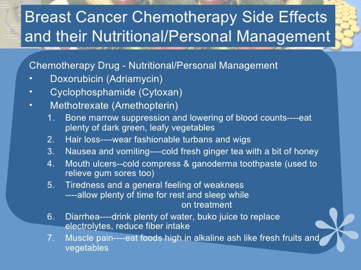 Cytoxan Chemotherapy Side Effects