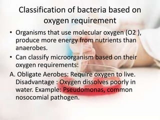 Nutritional classification of bacteria | PPTX