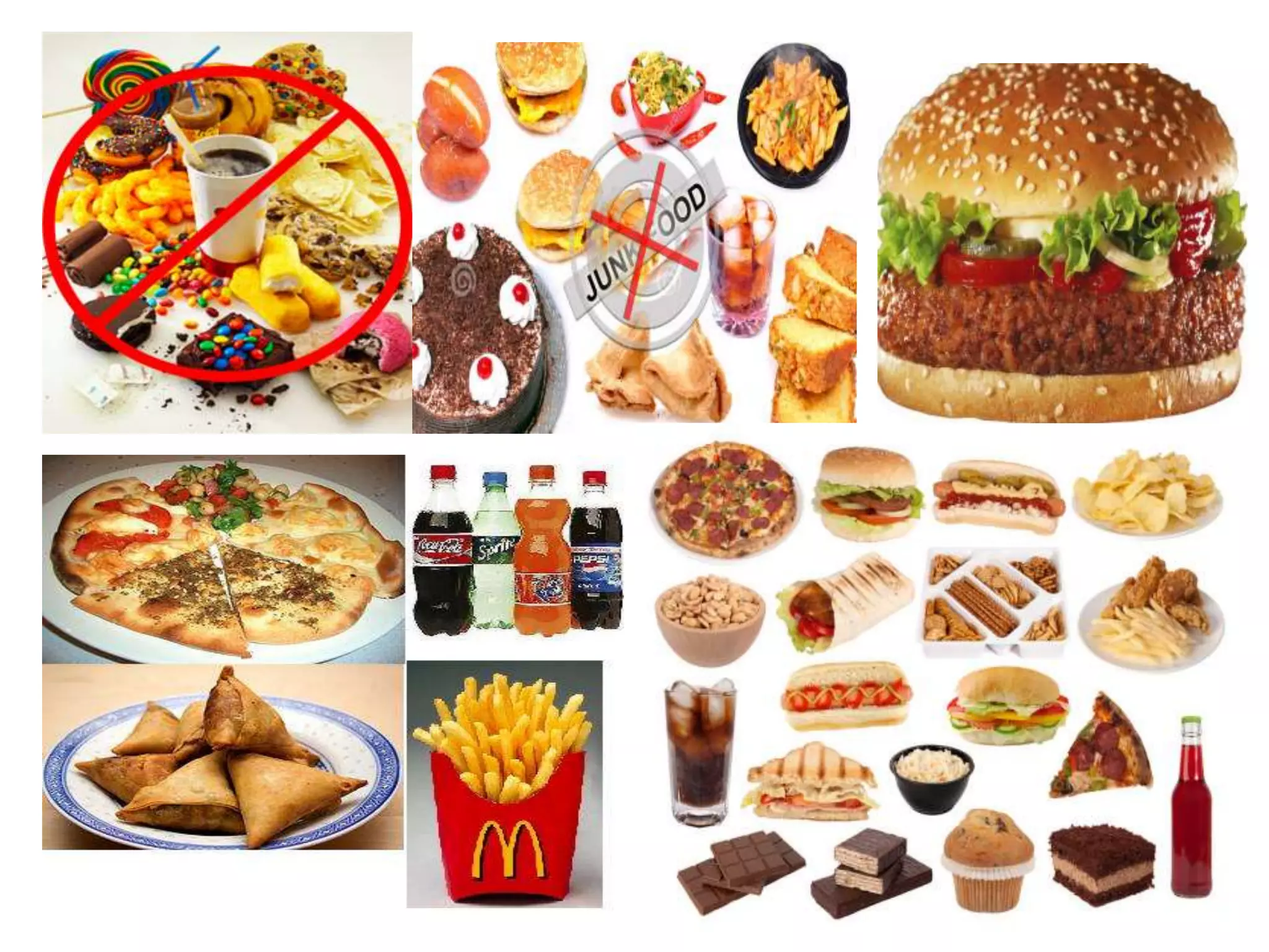 Nutritional facts about junk foods PPT