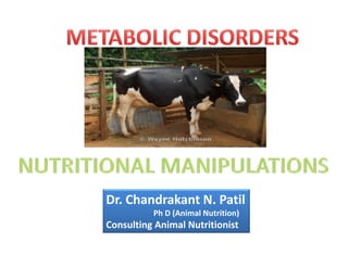 Dr. Chandrakant N. Patil
Ph D (Animal Nutrition)
Consulting Animal Nutritionist
 
