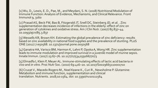 Nutritional modulation of immune function | PPTX