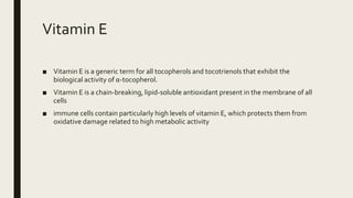 Nutritional modulation of immune function | PPTX