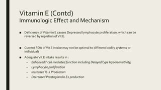 Nutritional modulation of immune function | PPTX