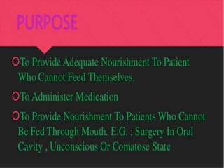 Nutritional need for patient 