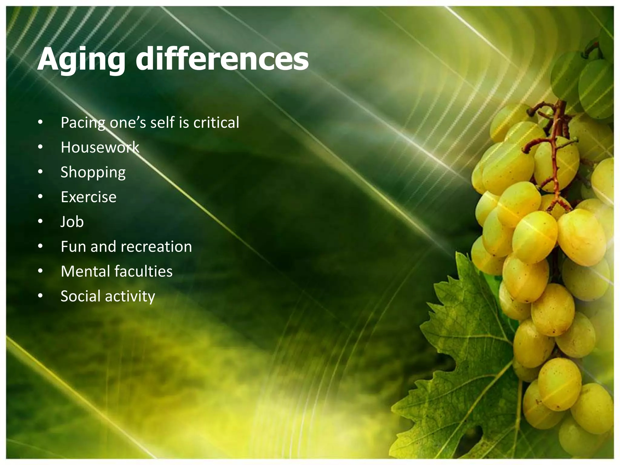NUTRITIONAL LIFE STAGE CONCERNS FOR ADULTS visual data 3