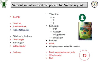 Nutritional profiling and chemical analysis of food | PPTX