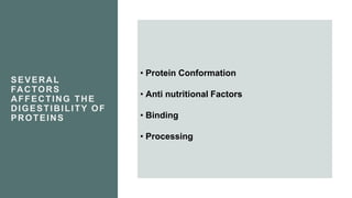 Nutritional properties of proteins by KG | PPTX
