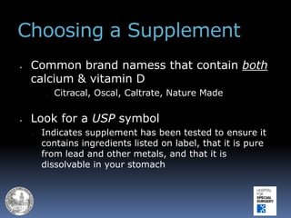 Nutrition and Bone Health