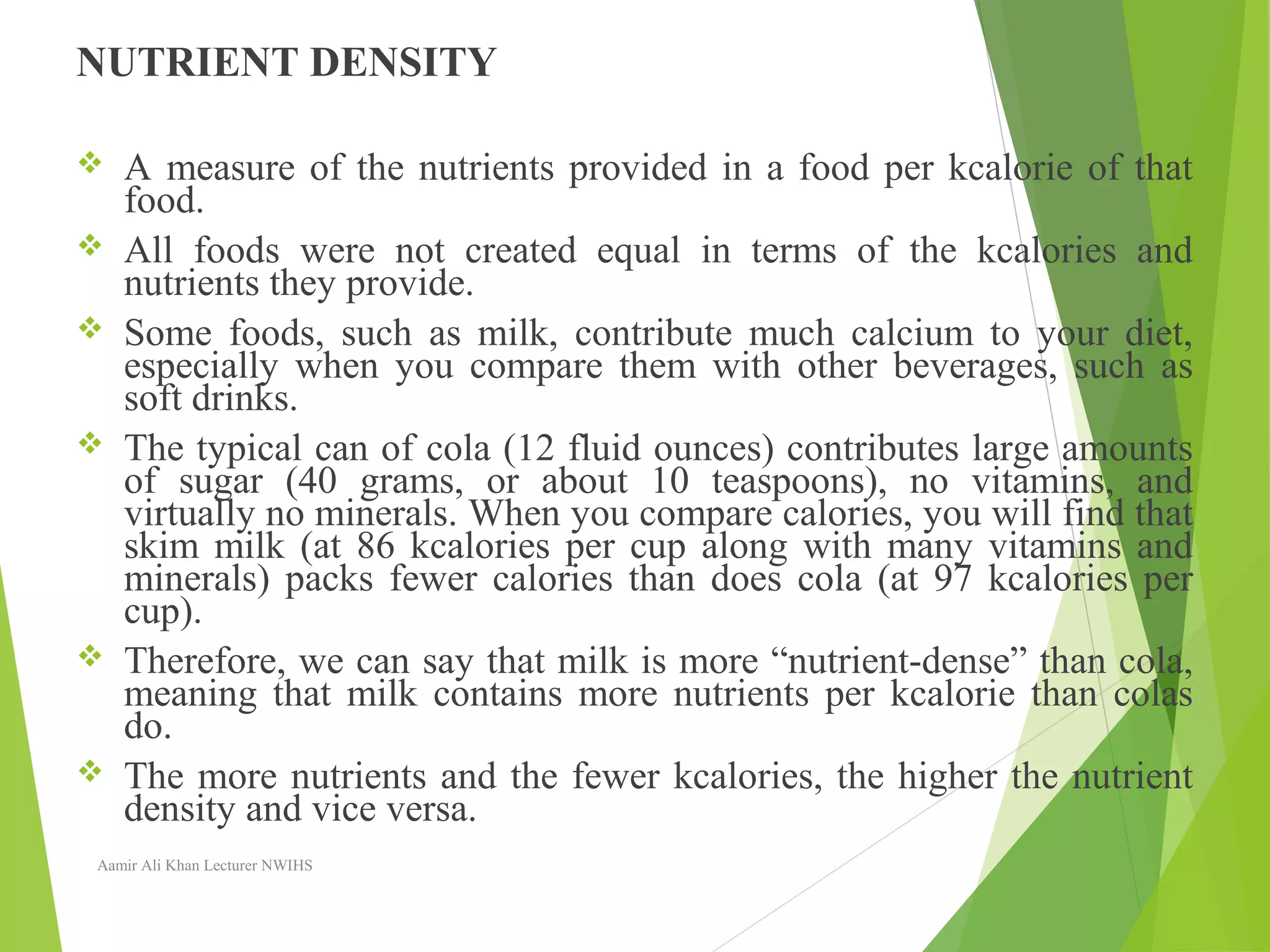 Nutrition and dietetics | PPT