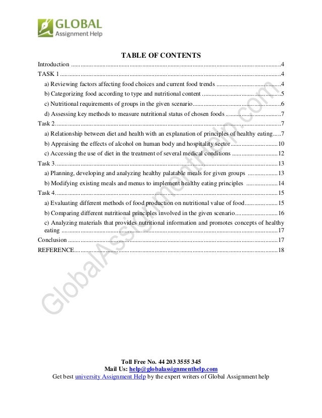 Global assignment help