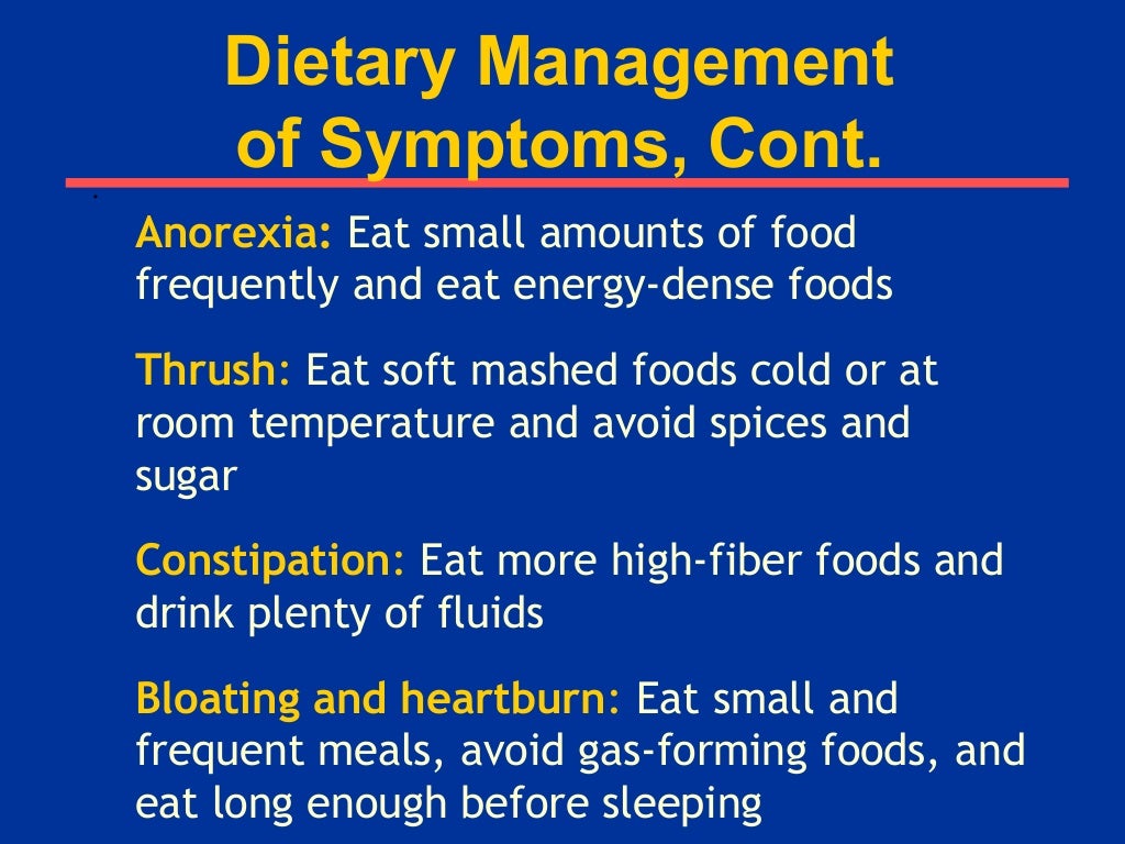 Nutrition and hiv aids