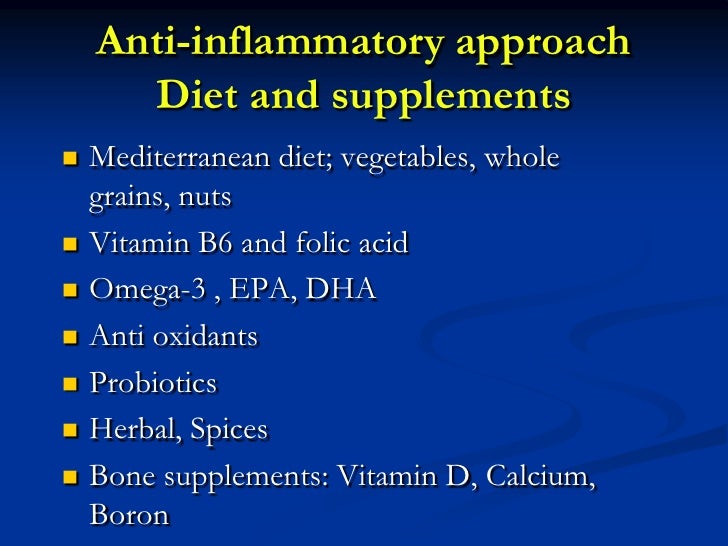 Nutrition And Inflammation