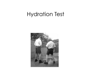 Hydration Test
 